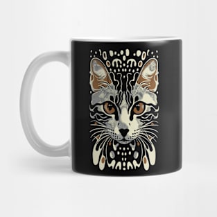 Cute Cat Illusion Design, Funny Cat Lover Gift Idea Mug